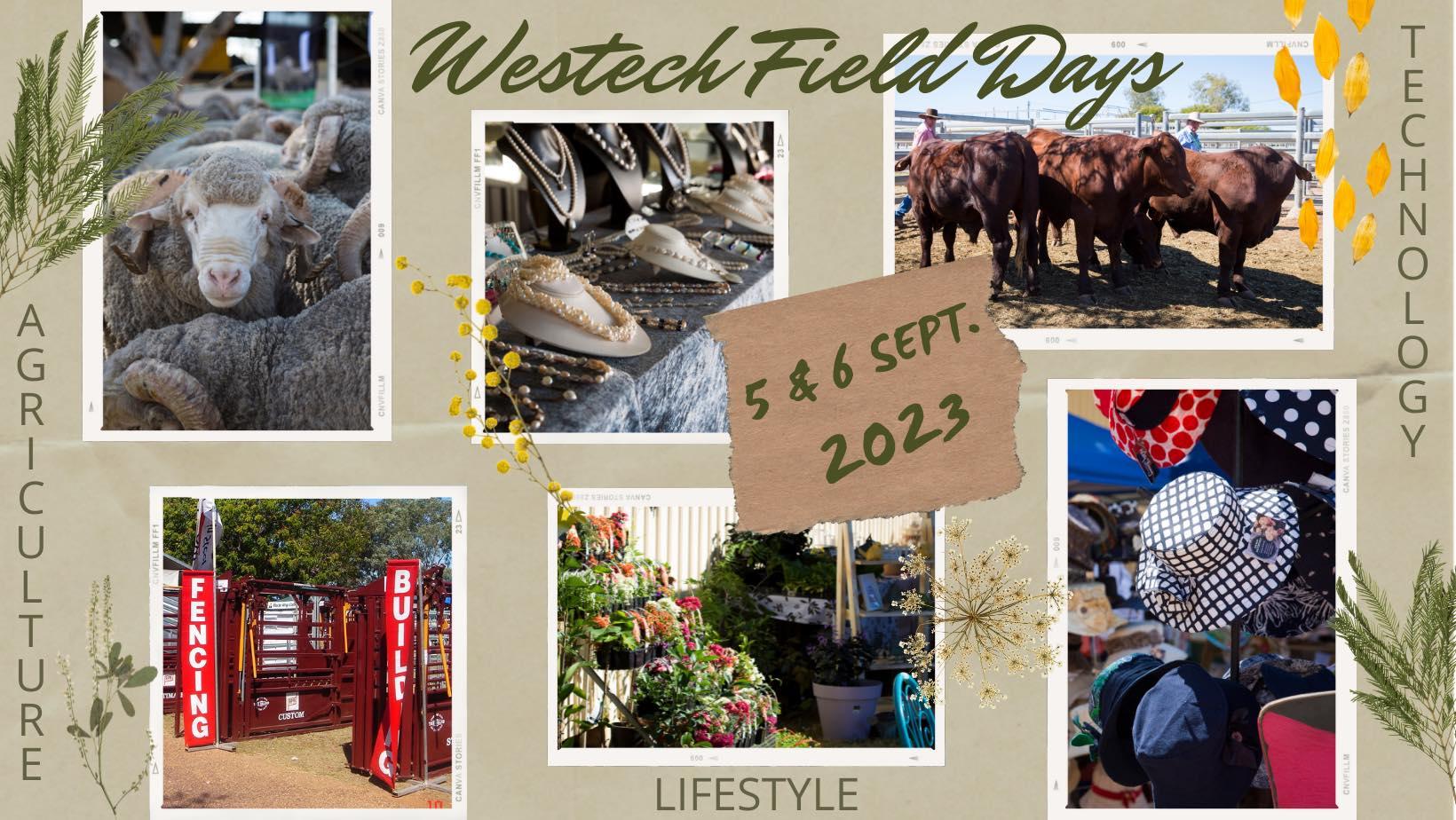 2023 Westech Field Days - Save the date flyer